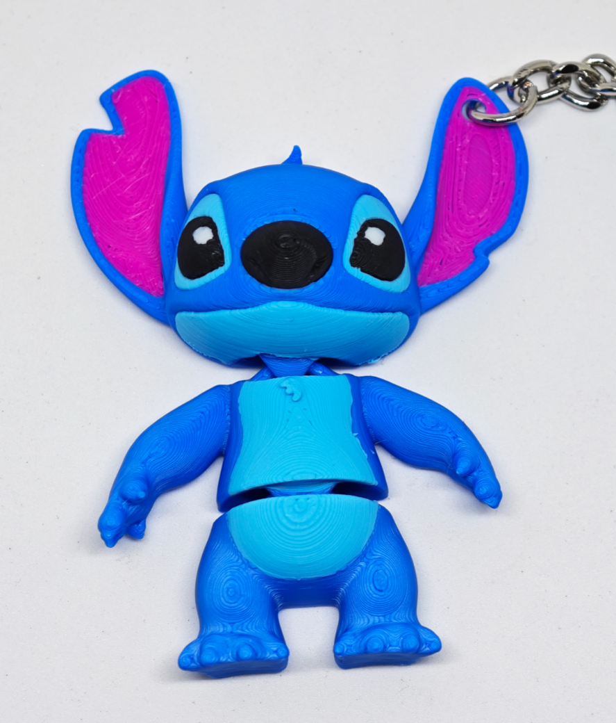 Haraketli Stich Anahtarlık