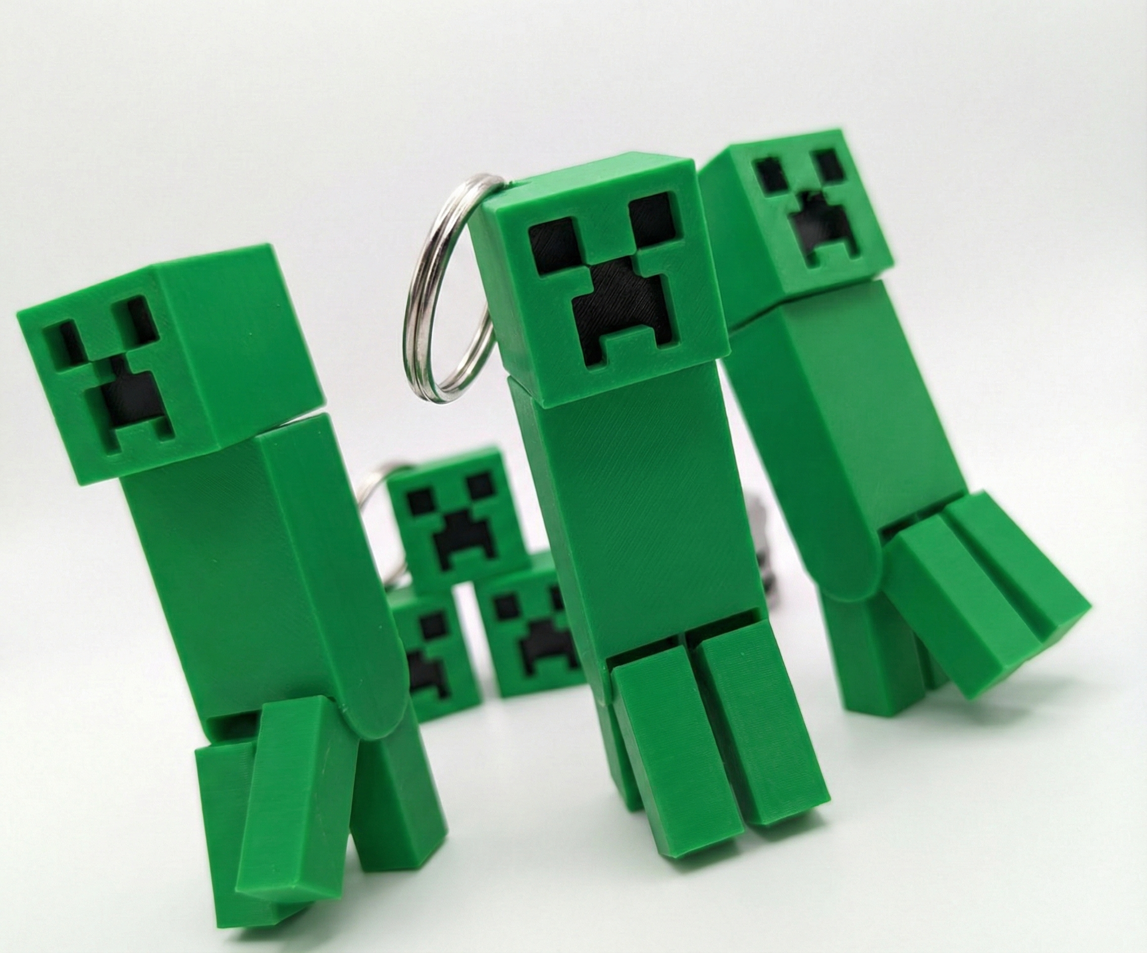 Creeper Haraketli Anahtarlık