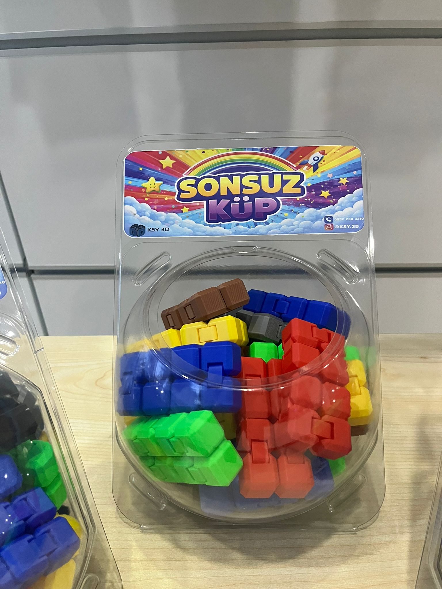 25 Adetli Fanus Sonsuz Küp
